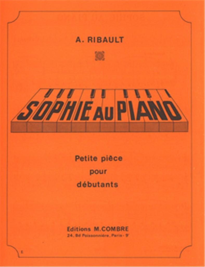 Sophie au piano